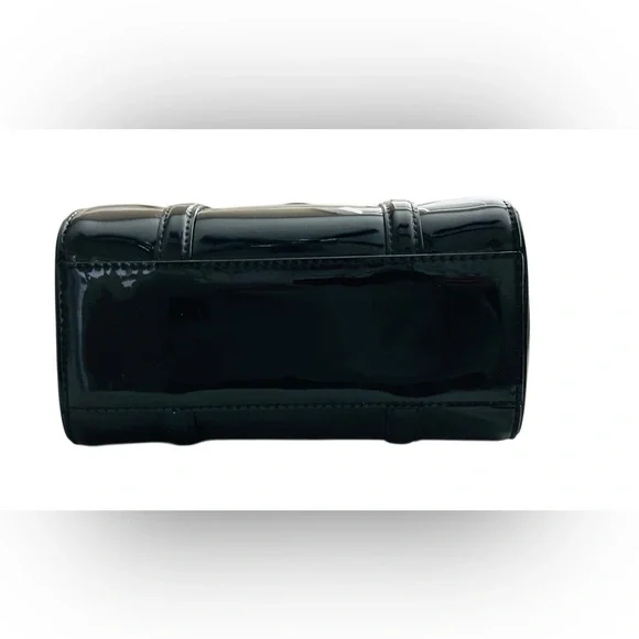 Michael Kors Jet Set small black patent duffel crossbody bag $328 NWT - Picture 11 of 11